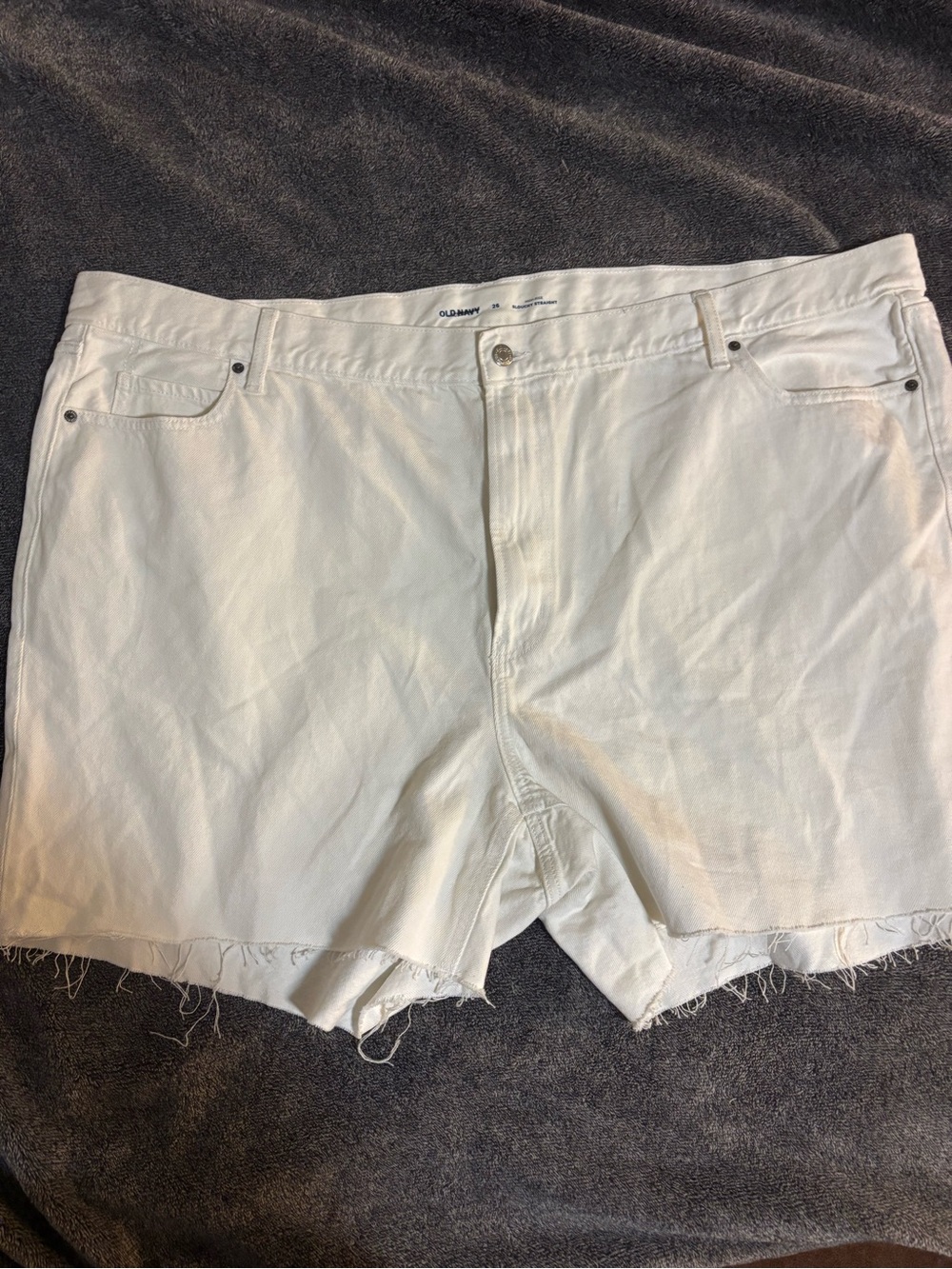 Brand New Old Navy White Cutoff Shorts